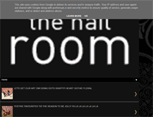 Tablet Screenshot of nail-room.co.uk